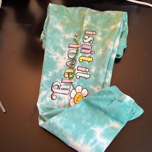 By SAMII Ryan tie dyed sweatpants/jogging pants.  Size Small